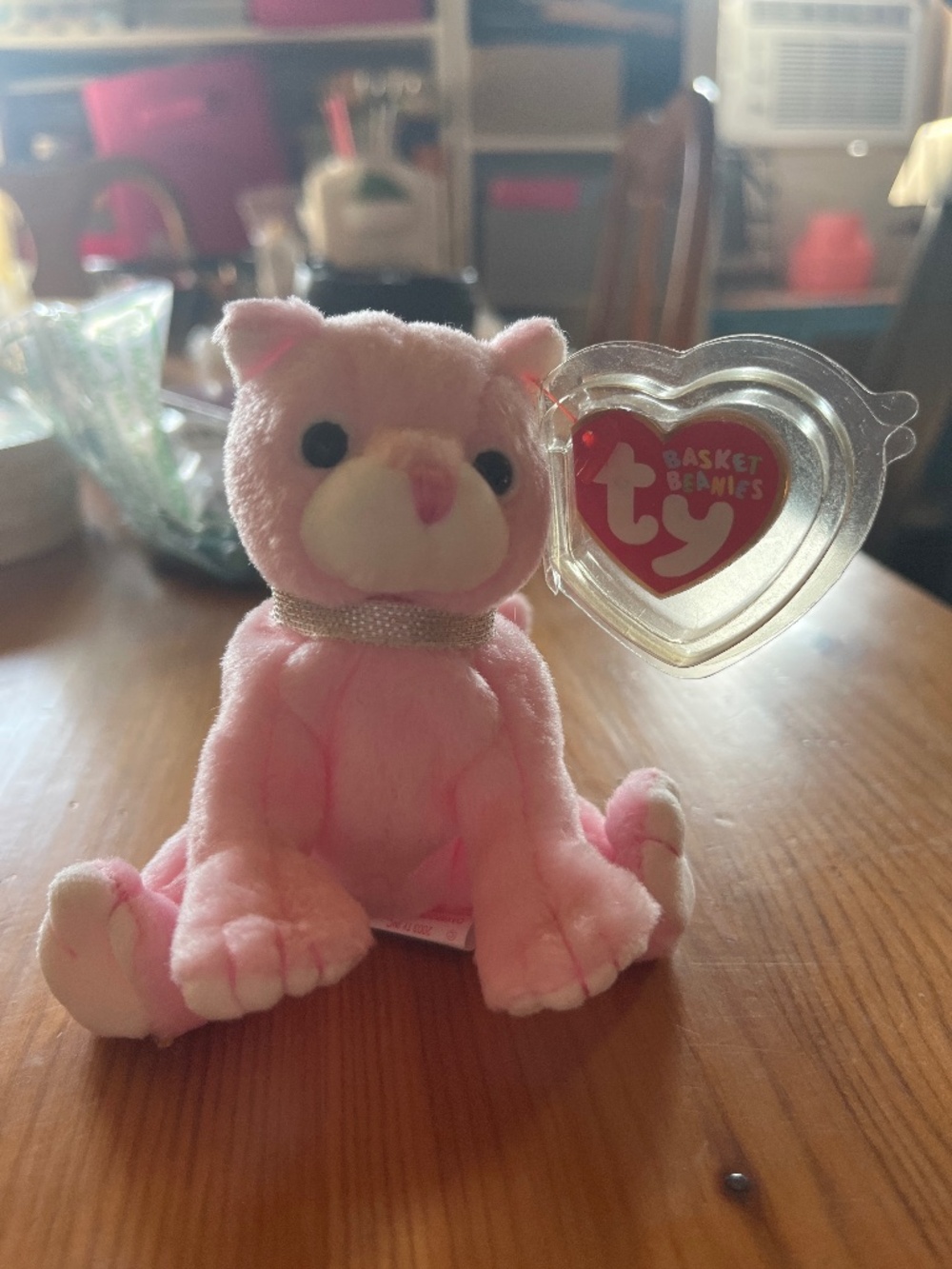 Carnation Basket Beanie Baby